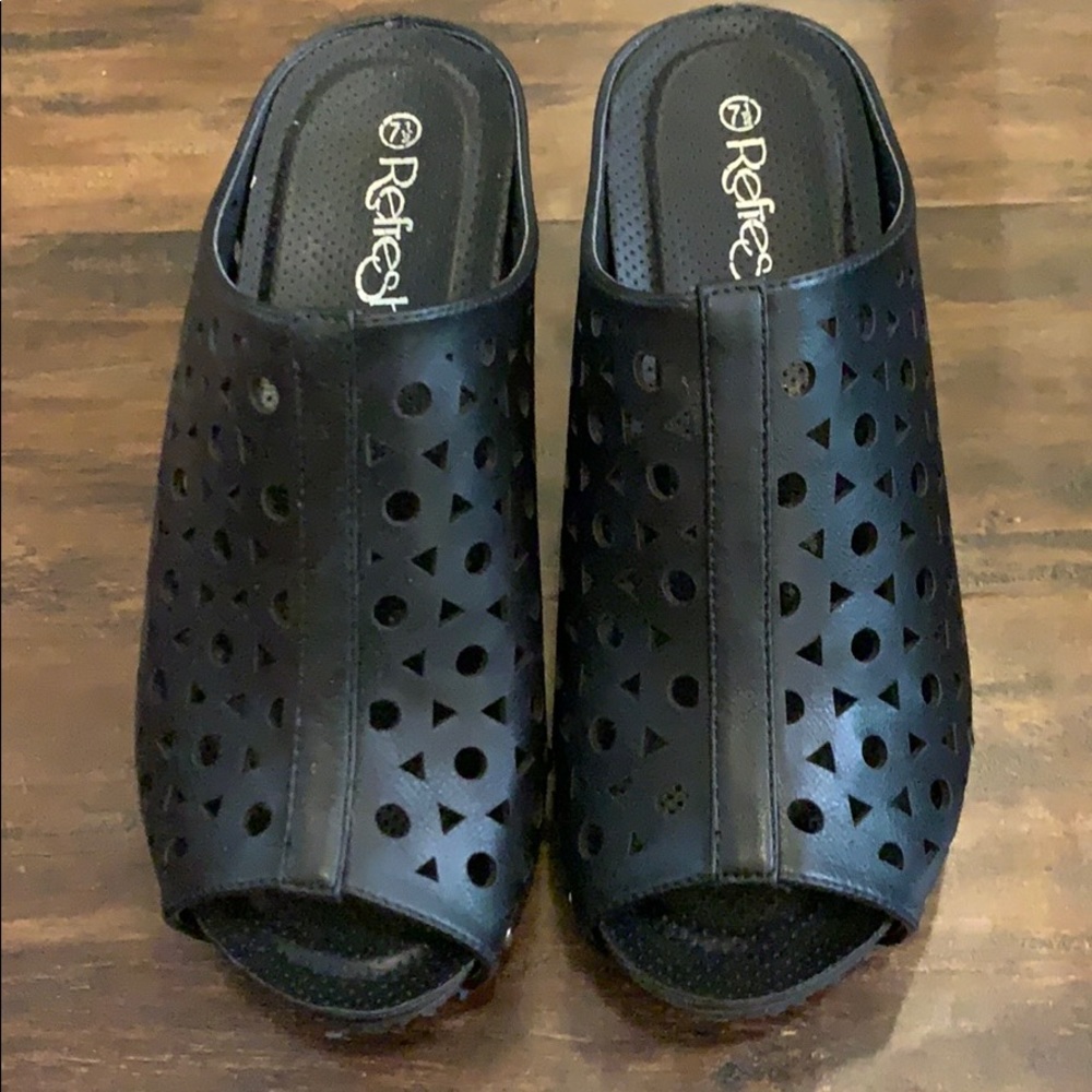 Black Mules - Picture 2 of 4